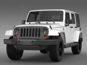 jeep wrangler freedom edition Modelo 3D