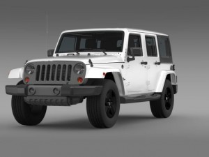 jeep wrangler freedom edition Modelo 3D