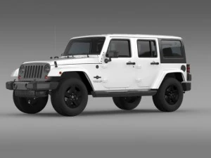 jeep wrangler freedom edition 3D Model