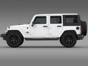 jeep wrangler freedom edition Modelo 3D