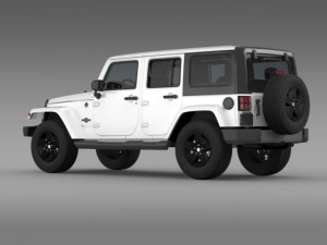 jeep wrangler freedom edition Modelo 3D