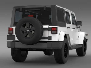 jeep wrangler freedom edition 3D Model