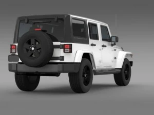 jeep wrangler freedom edition 3D Model
