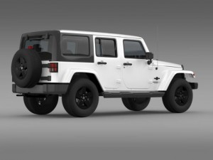 jeep wrangler freedom edition Modelo 3D