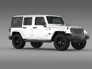 jeep wrangler freedom edition Modelo 3D