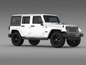 jeep wrangler freedom edition 3D Model