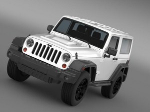 jeep wrangler moab 2012 3D Model