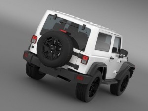 jeep wrangler moab 2012 Modelo 3D