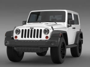 jeep wrangler moab 2012 Modelo 3D