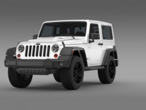 jeep wrangler moab 2012 Modelo 3D