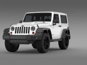 jeep wrangler moab 2012 3D Model