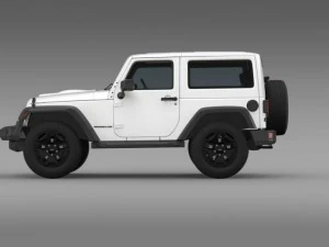jeep wrangler moab 2012 3D Model