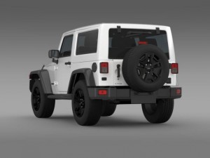 jeep wrangler moab 2012 Modelo 3D