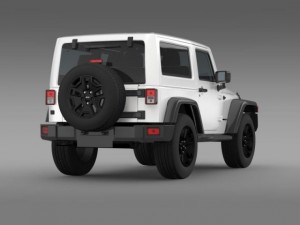 jeep wrangler moab 2012 Modelo 3D