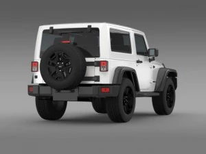 jeep wrangler moab 2012 3D Model