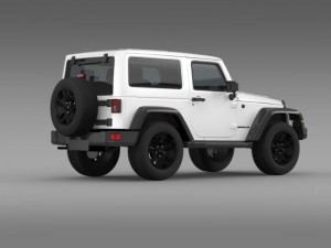 jeep wrangler moab 2012 Modelo 3D