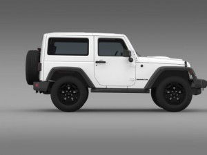 jeep wrangler moab 2012 Modelo 3D