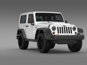 jeep wrangler moab 2012 Modelo 3D