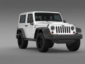 jeep wrangler moab 2012 3D Model