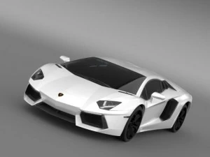 lamborghini aventador lp 700 4 lb834 Model 3D