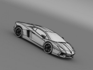 lamborghini aventador lp 700 4 lb834 Modèle 3D