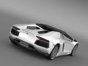 lamborghini aventador lp 700 4 roadster 3D Model