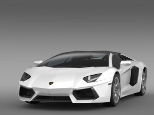 lamborghini aventador lp 700 4 roadster 3D 모델