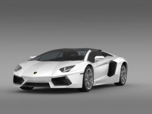lamborghini aventador lp 700 4 roadster 3D 모델