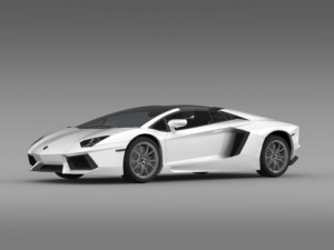 lamborghini aventador lp 700 4 roadster 3D 모델
