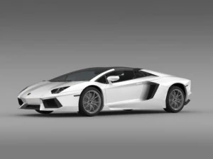 lamborghini aventador lp 700 4 roadster 3D Model