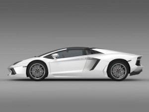 lamborghini aventador lp 700 4 roadster 3D 모델