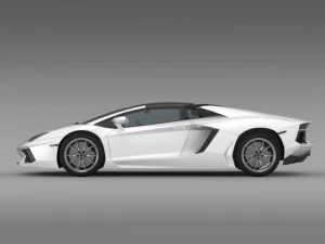 lamborghini aventador lp 700 4 roadster 3D Model