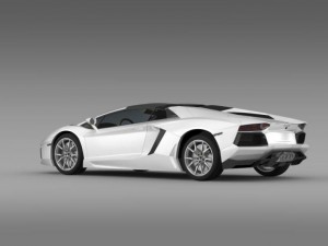lamborghini aventador lp 700 4 roadster 3D 모델