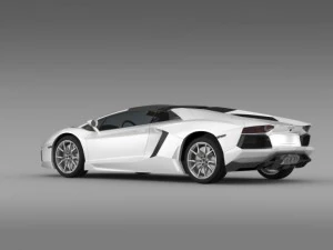 lamborghini aventador lp 700 4 roadster 3D Model