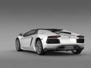lamborghini aventador lp 700 4 roadster 3D 모델