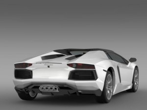 lamborghini aventador lp 700 4 roadster 3D 모델