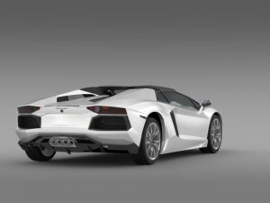 lamborghini aventador lp 700 4 roadster 3D 모델