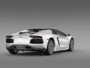 lamborghini aventador lp 700 4 roadster 3D Model