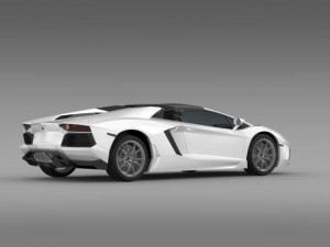 lamborghini aventador lp 700 4 roadster 3D 모델