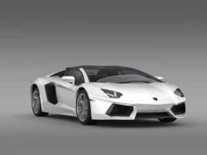 lamborghini aventador lp 700 4 roadster 3D Model