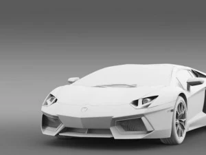 lamborghini aventador lp 700 4 roadster 3D Model