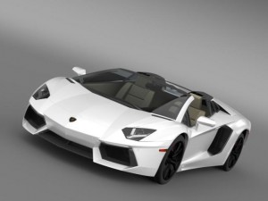 lamborghini aventador lp 700 4 roadster us spec 3D Модель
