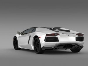 lamborghini aventador lp 700 4 roadster us spec Model 3D