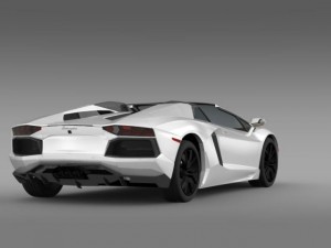 lamborghini aventador lp 700 4 roadster us spec Model 3D