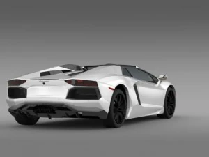 lamborghini aventador lp 700 4 roadster us spec 3D Model