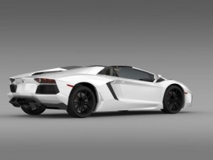 lamborghini aventador lp 700 4 roadster us spec Model 3D