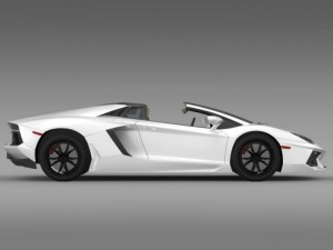 lamborghini aventador lp 700 4 roadster us spec Model 3D