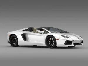 lamborghini aventador lp 700 4 roadster us spec 3D Model