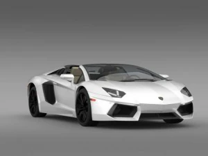 lamborghini aventador lp 700 4 roadster us spec 3D Model