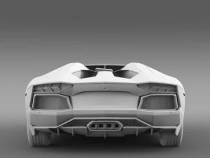 lamborghini aventador lp 700 4 roadster us spec 3D Model
